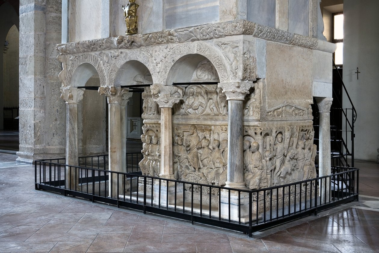 Stilichos sarkofag (marmor) av Paleo Christian