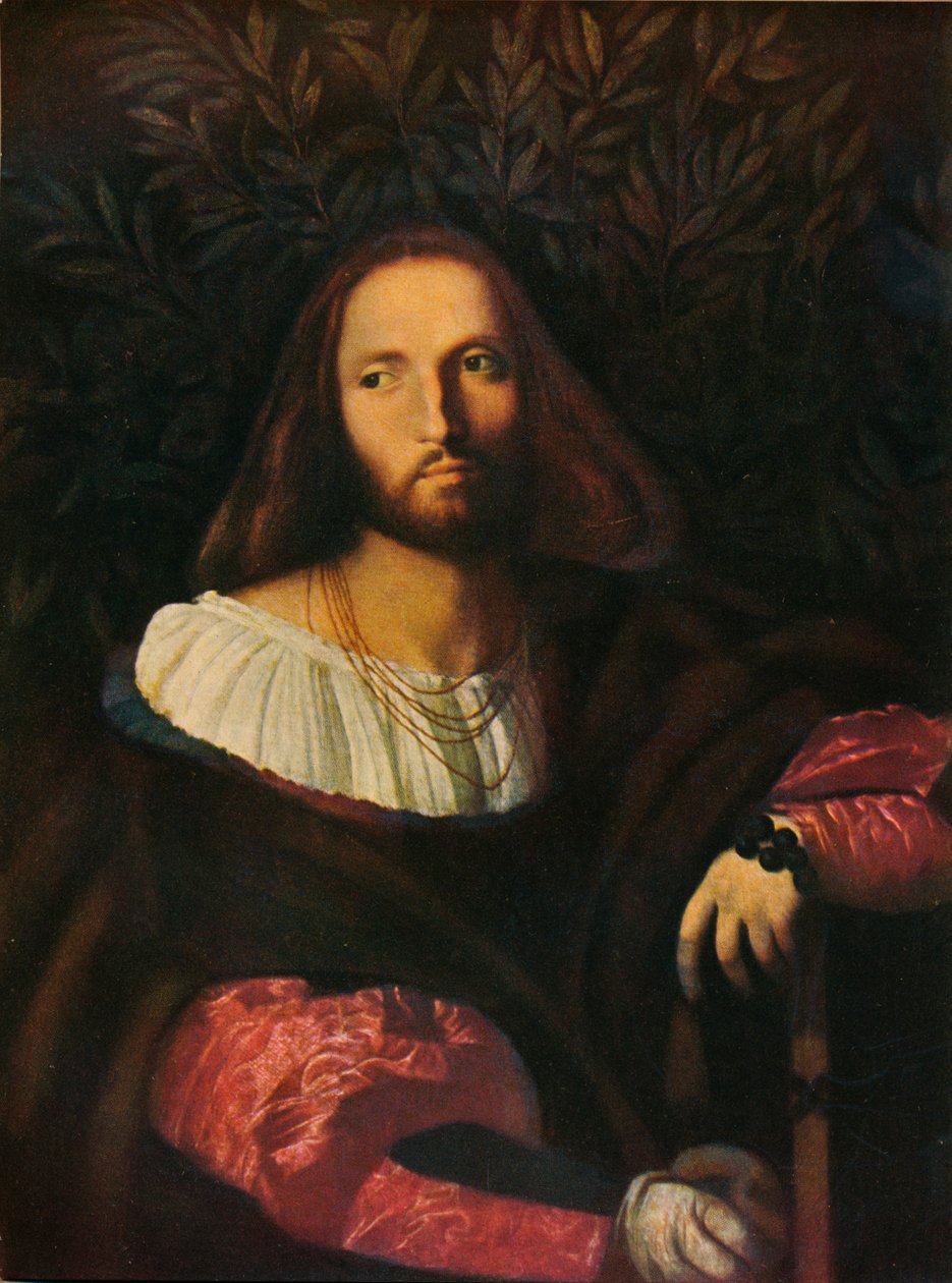Portrett av en poet, 1516, 1909 av Palma Vecchio