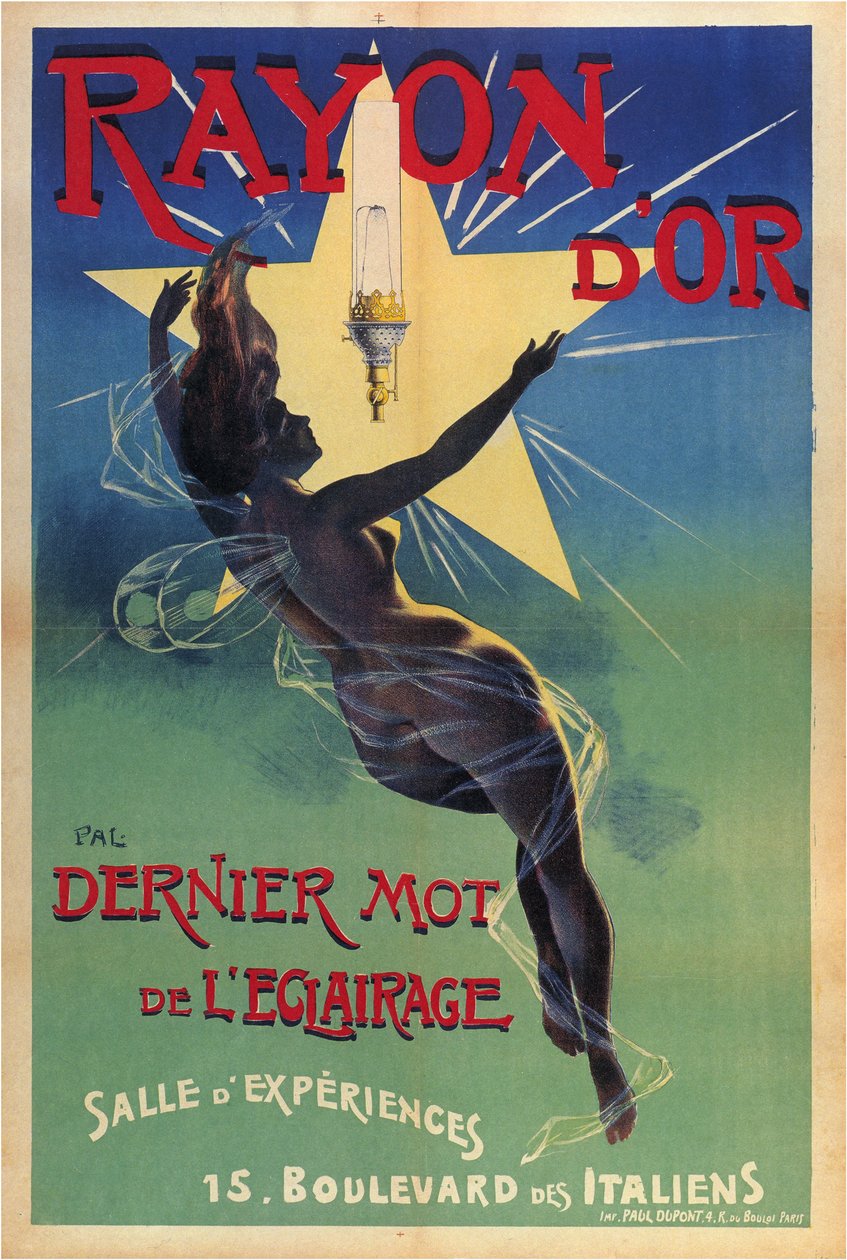 Golden Ray - Last Word of Lighting, 1895 av Paléologue