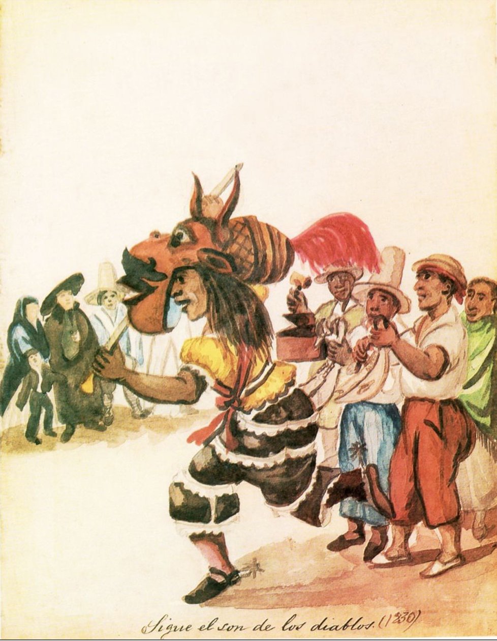 Akvarell av Pancho Fierro av Pancho Fierro