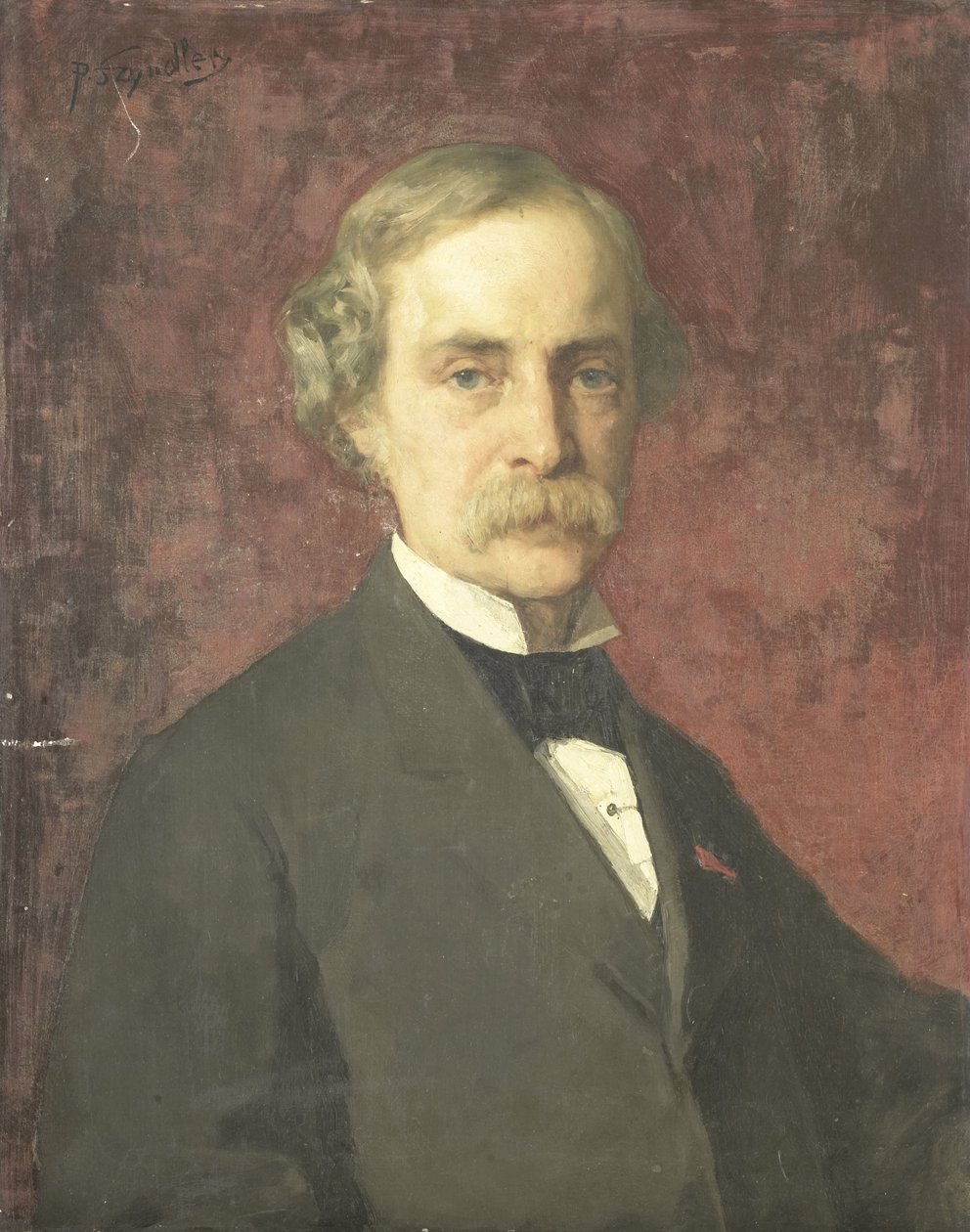 Johann Wilhelm Kaiser (1813-1900). Grafiker, direktør for Graveringsskolen og Rijksmuseum av Pantaleon Szyndler