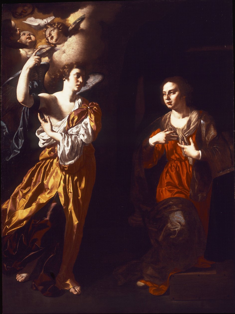 Kunngjøringen av Paolo Domenico Finoglia