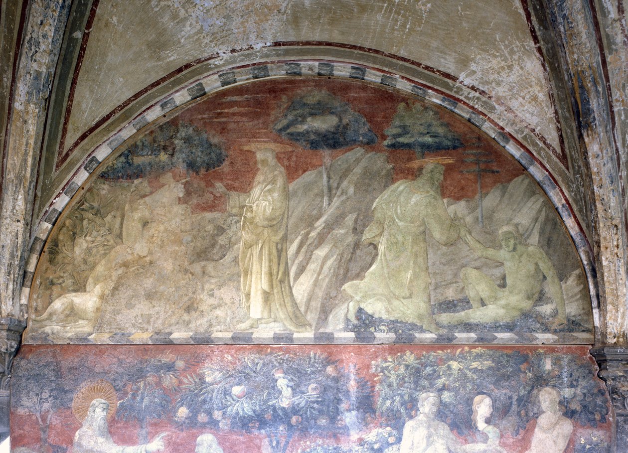 Skapelsen, ca. 1424-25 av Paolo Uccello