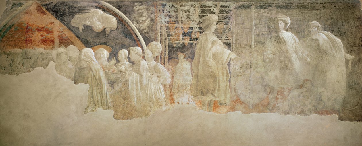 The Sacrifice and Euphoria of Noah, 1446-8 av Paolo Uccello