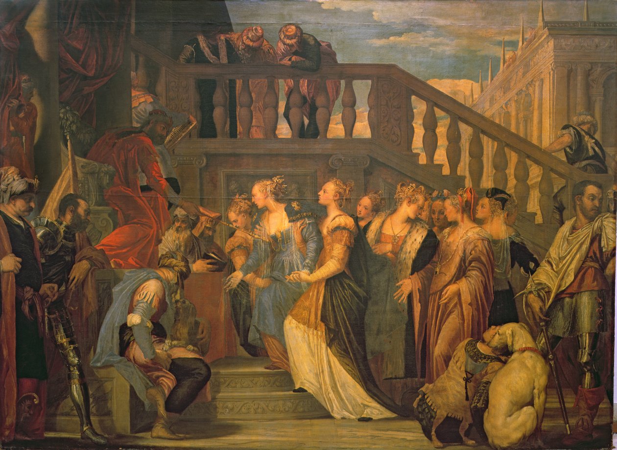 Ester og Ahasverus av Paolo Veronese