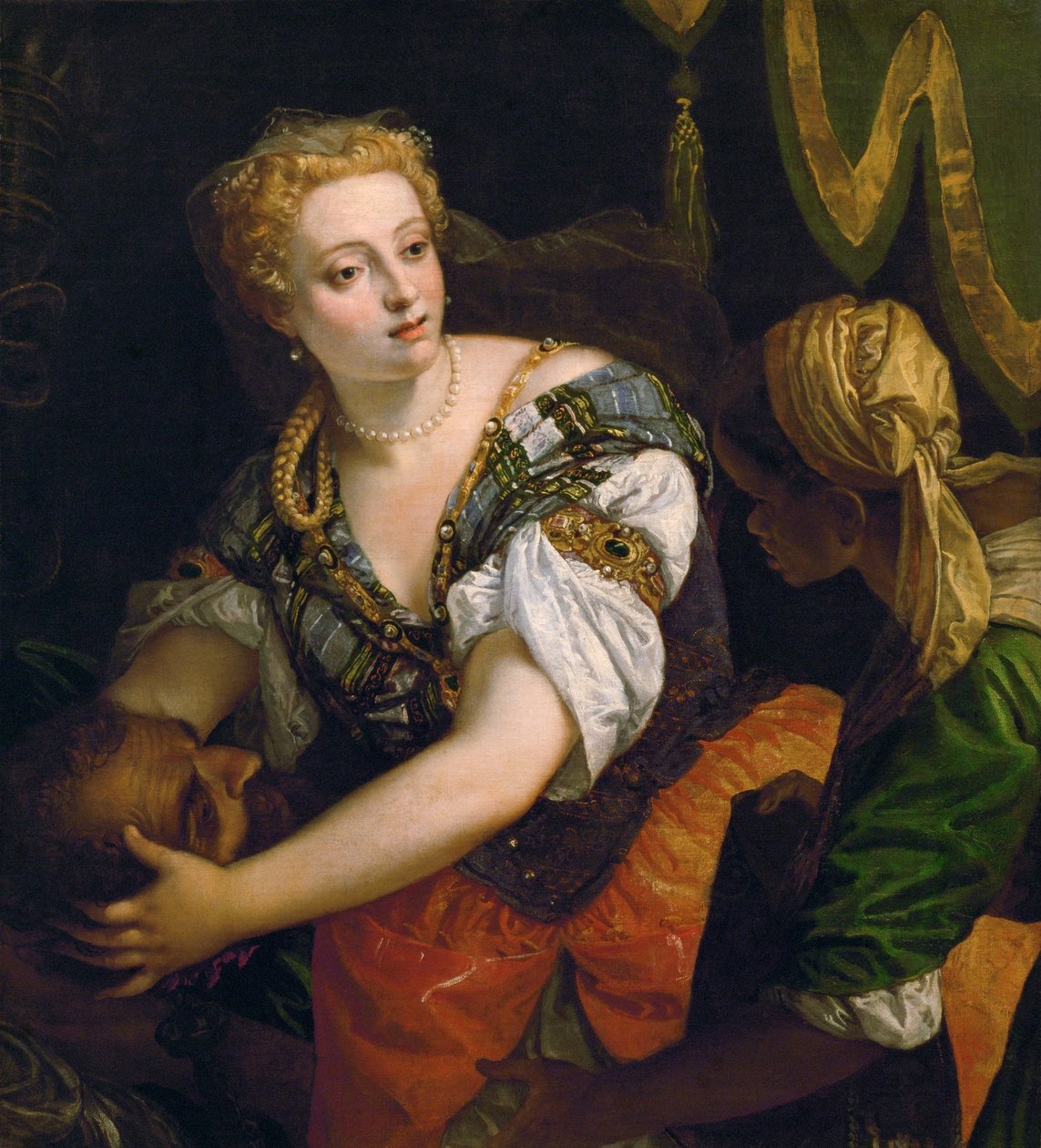 Judith med sjefen for Holofernes av Paolo Veronese