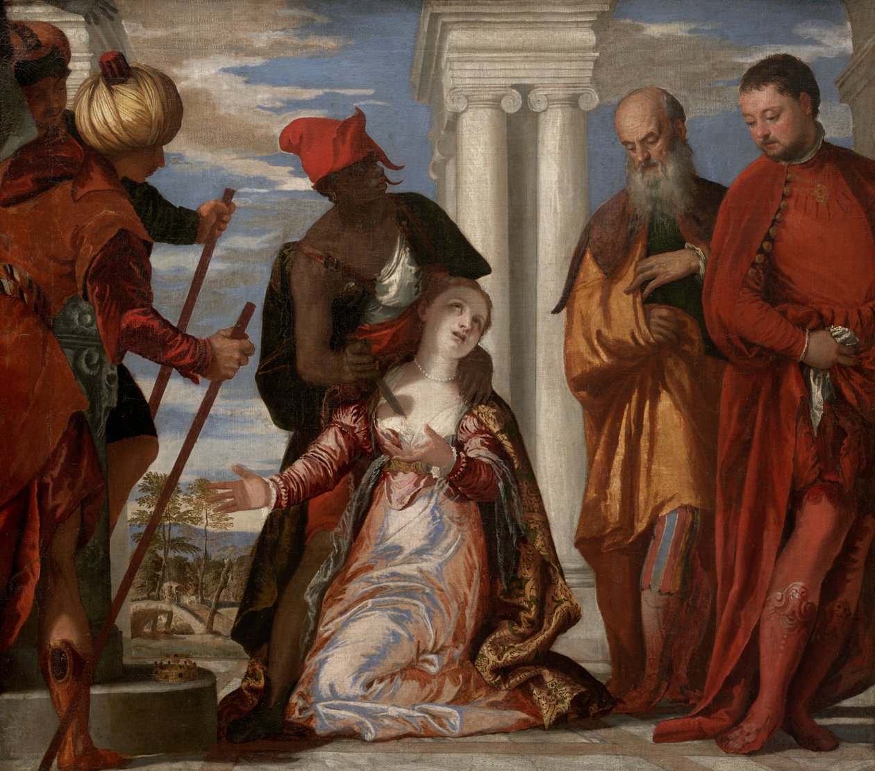 Martyriet til Santa Giustina av Paolo Veronese