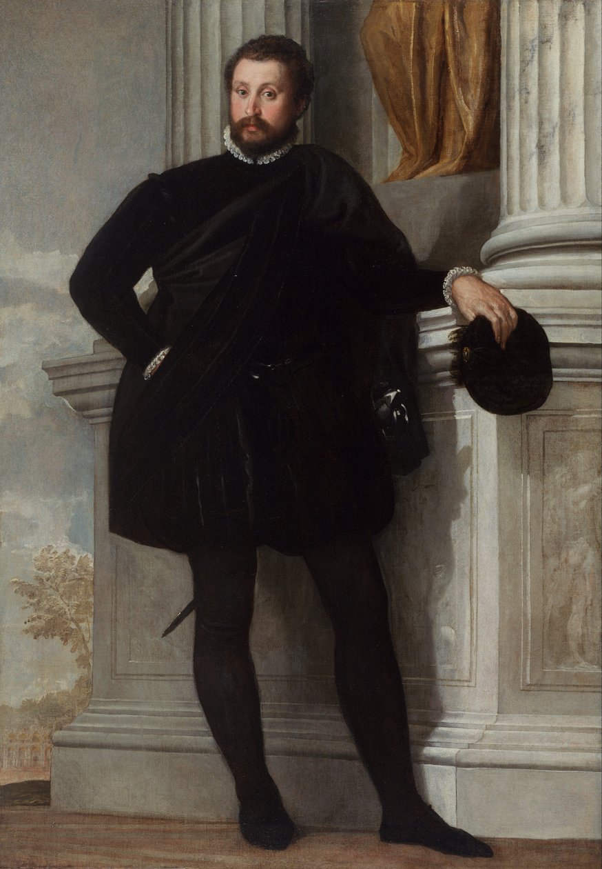 Portrett av en mann av Paolo Veronese