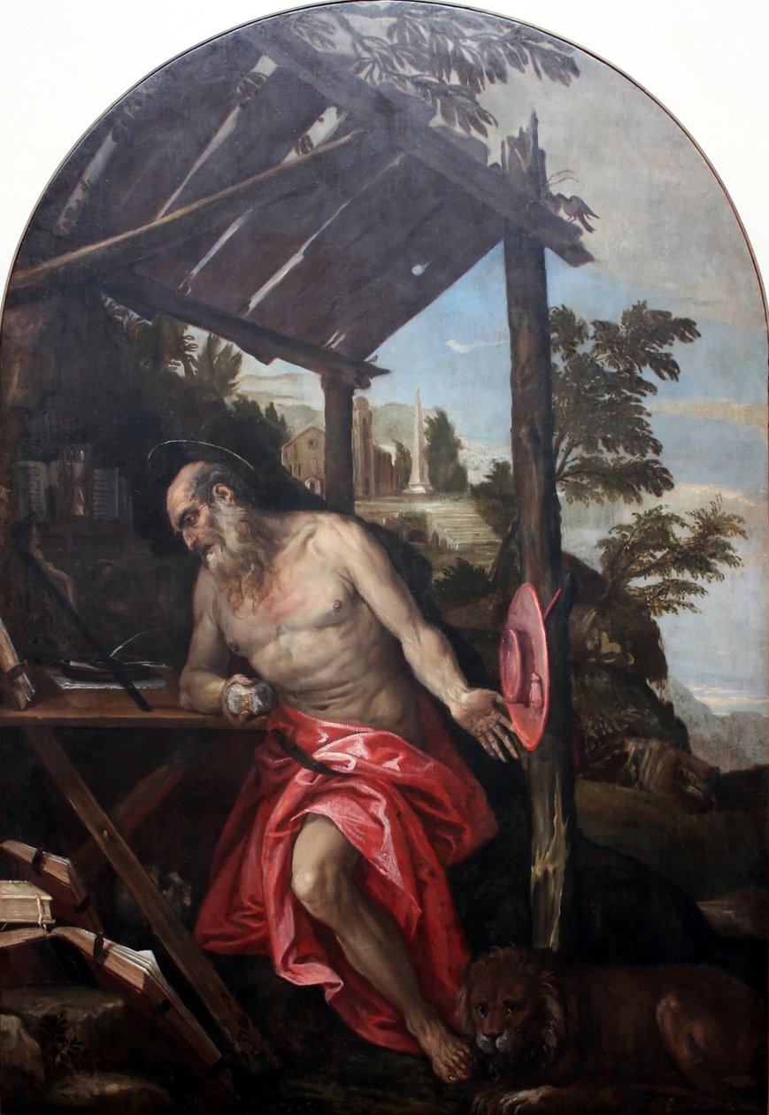 Saint Jerome i ørkenen av Paolo Veronese