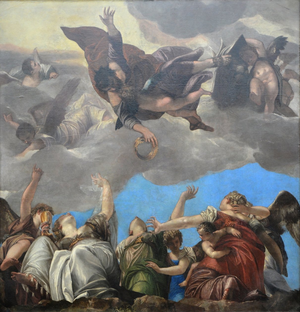 Markus belønner dydene av Paolo Veronese
