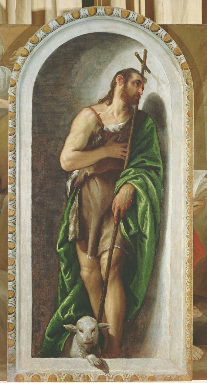 St. Johannes døperen, 1560 av Paolo Veronese