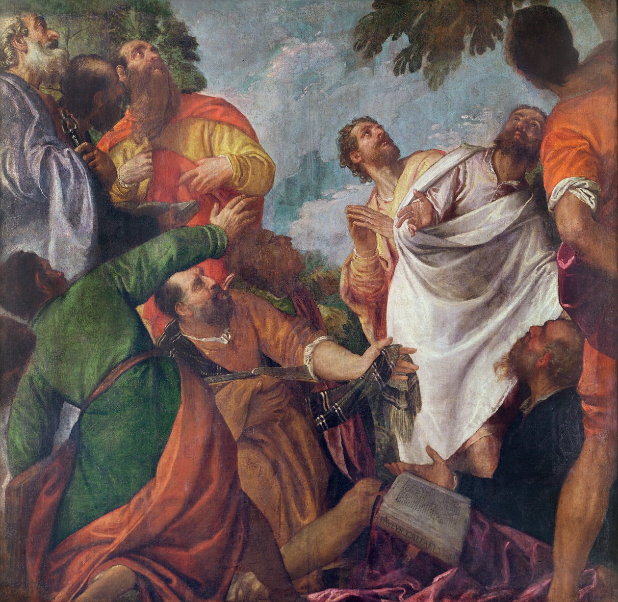 Jomfruens antagelse av Paolo Veronese
