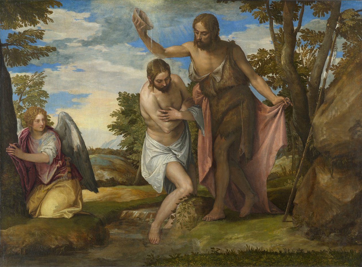 Kristi dåp av Paolo Veronese