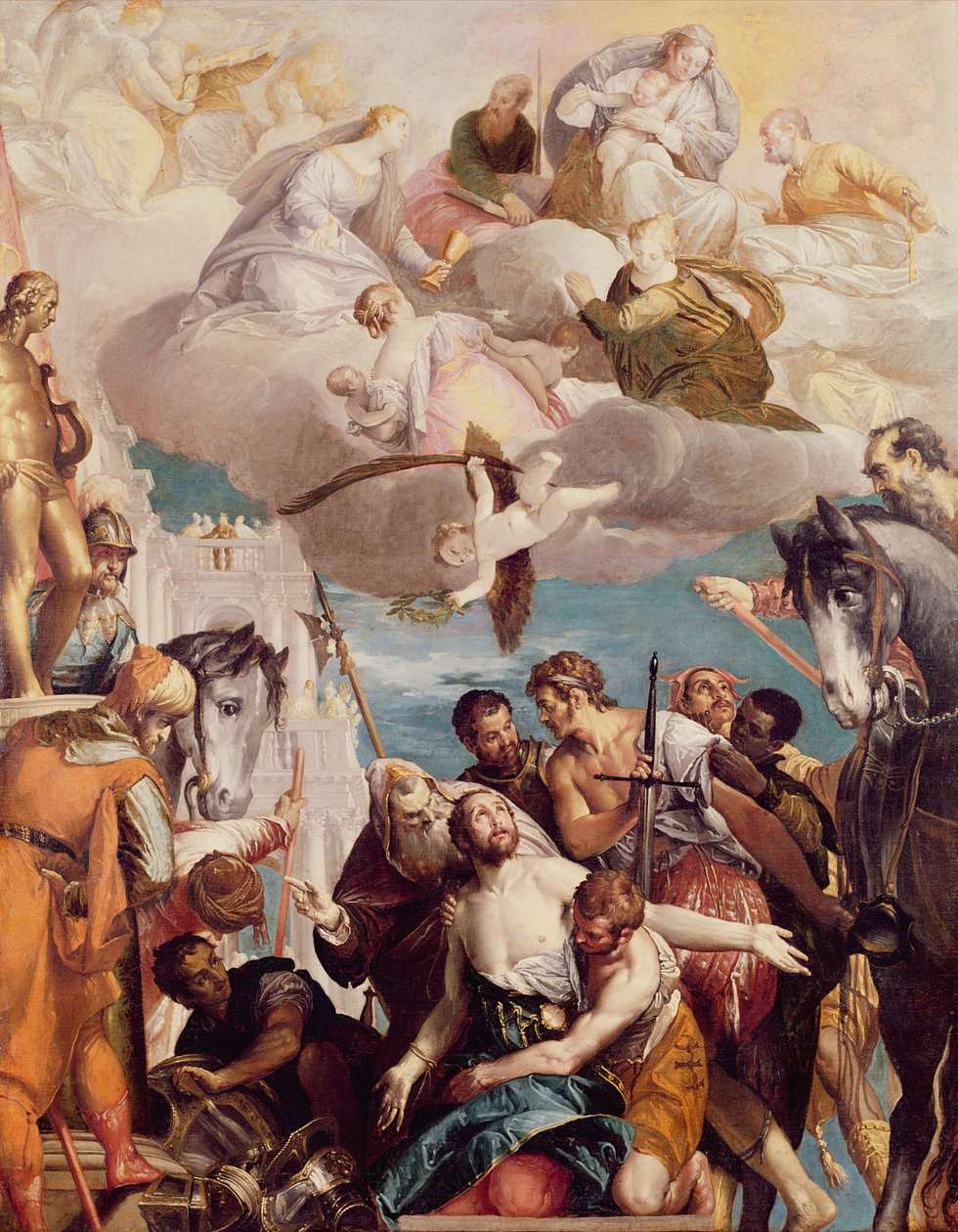 St. Georges martyrium av Paolo Veronese