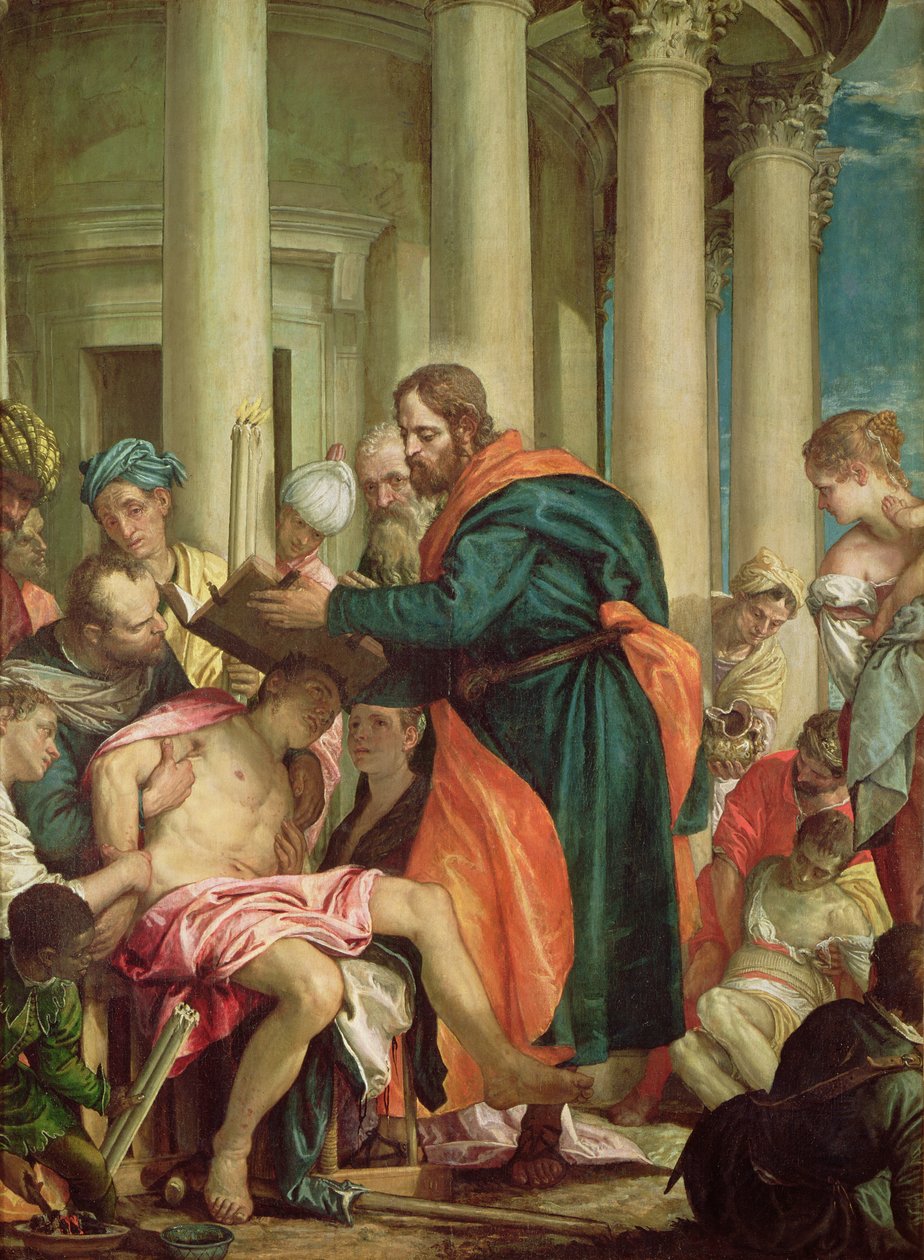 Miraklet til St. Barnabas, ca. 1566 av Paolo Veronese