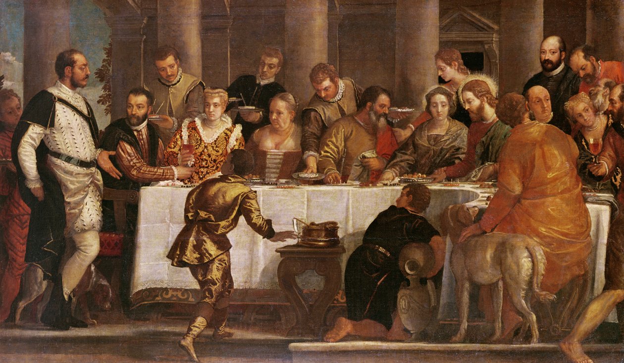Bryllupsfesten i Kana av Paolo Veronese