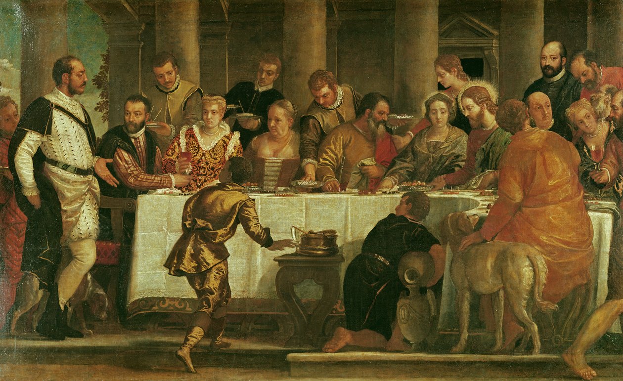 Bryllupet i Cana av Paolo Veronese