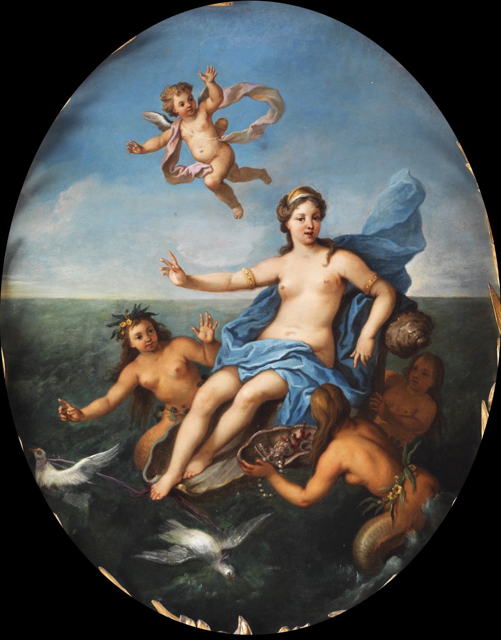 Triumf av Galatea av Paolo di Matteis