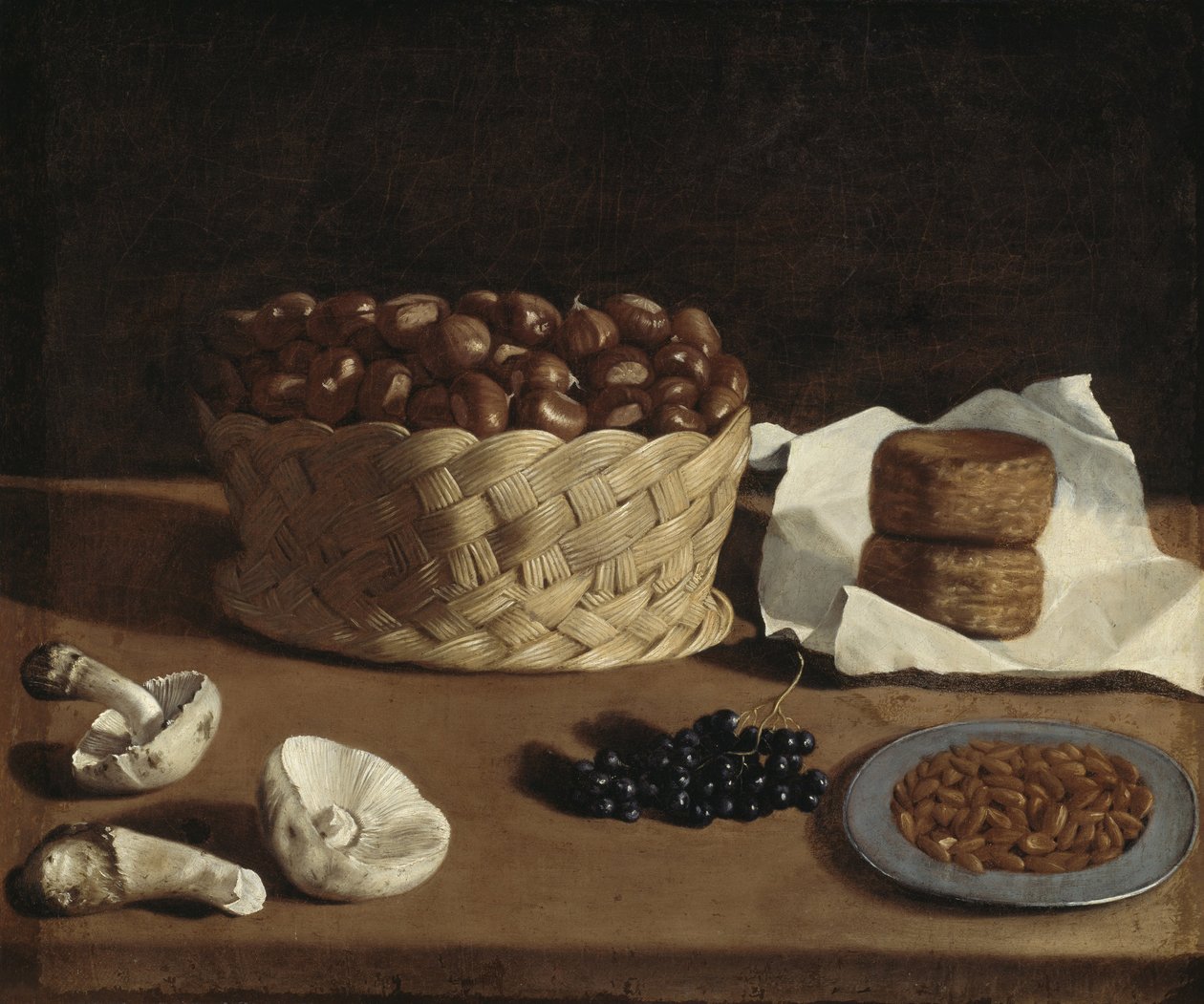 Kjøkken stilleben, ca. 1640 av Paolo Antonio Barbieri