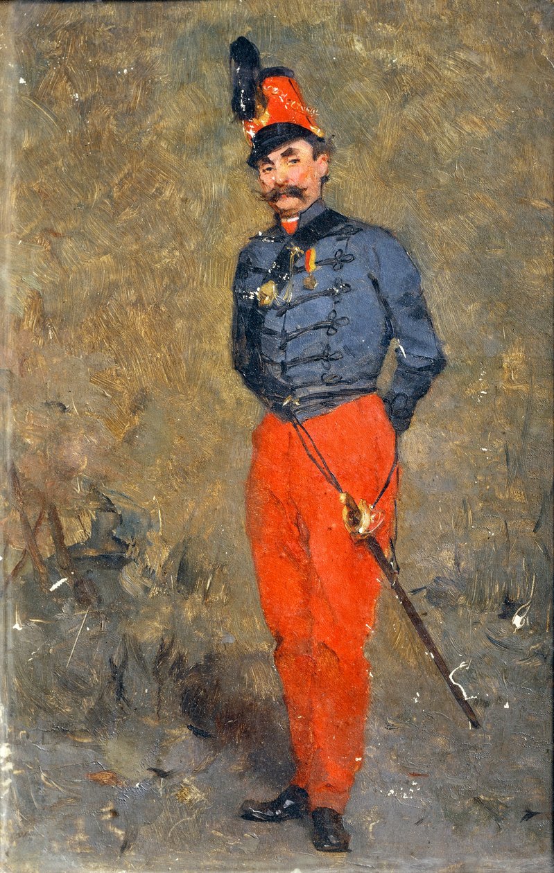Portrett av Luigi Comastri (olje på lerret) av Paolo Bedini