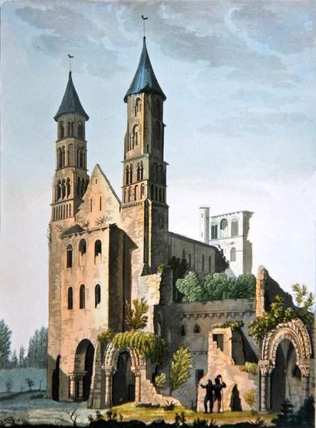 The Abbey of Jumieges, fra 