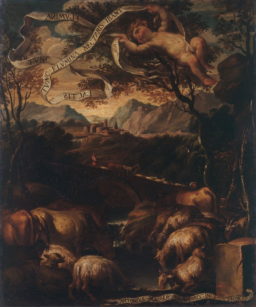 Golden Age, maleri av Paolo Gerolamo Brusco (1742-1820), Italia av Paolo Girolamo Brusco