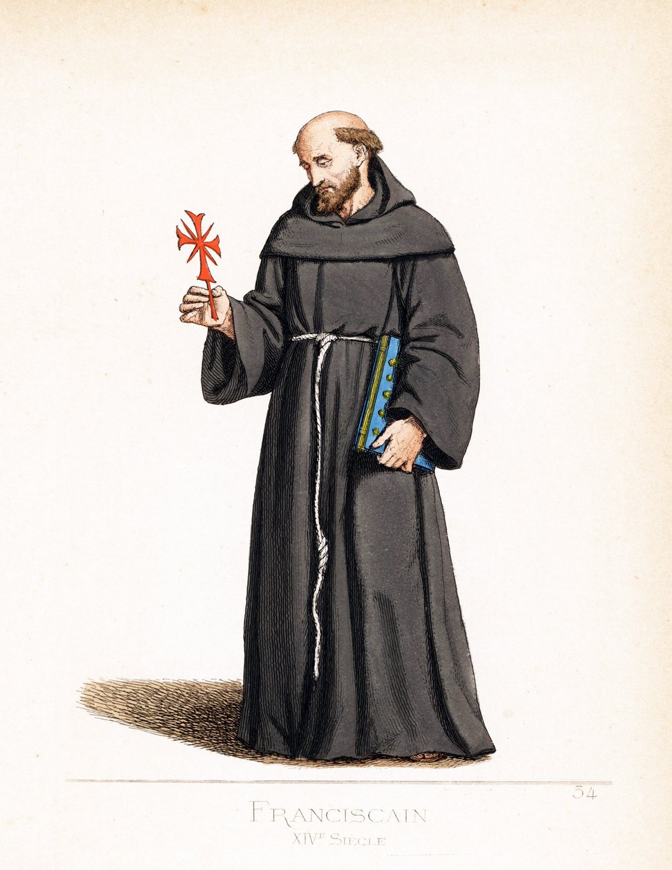 Geistlig drakt: en munk franciscaner av Paolo Mercuri