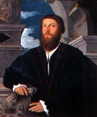 Portrett av legen Coignati, ca. 1534 av Paolo Pino or Pini