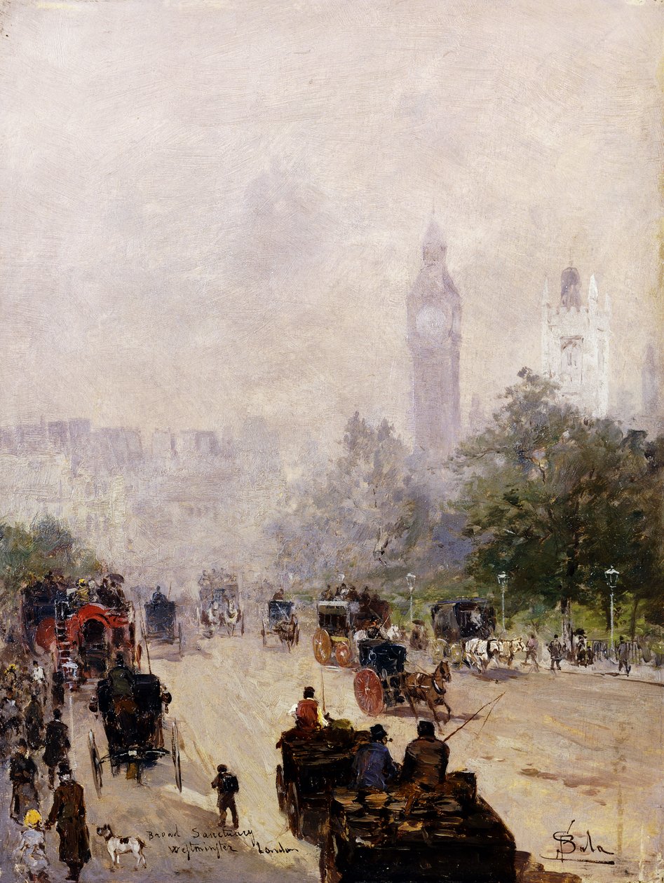 Broad Sanctuary, Westminster, London, av Paolo Sala