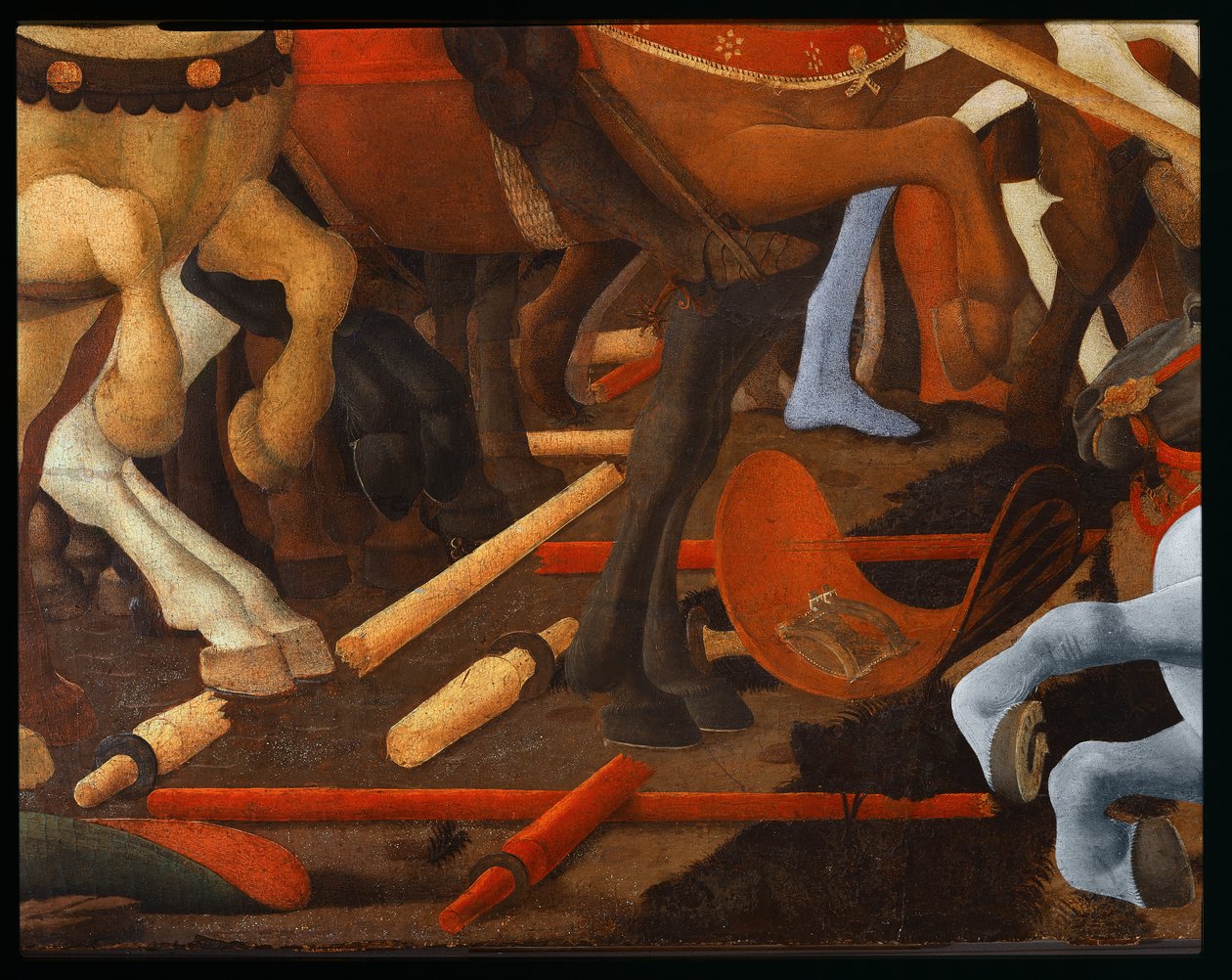 Slaget ved San Romano, detalj av Paolo Uccello
