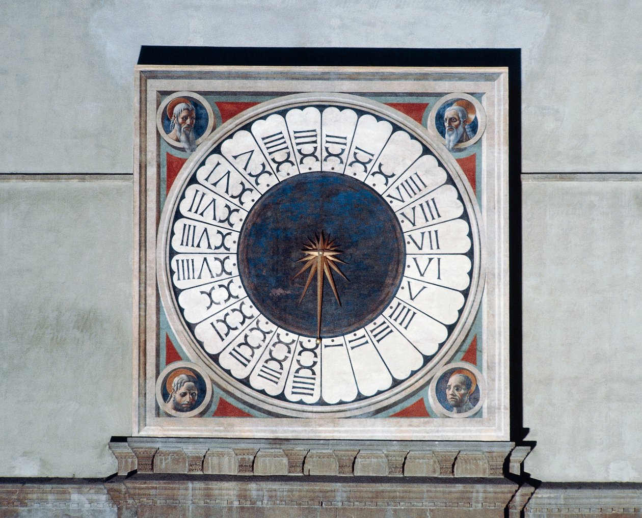 Urskive med profethoder av Paolo Uccello