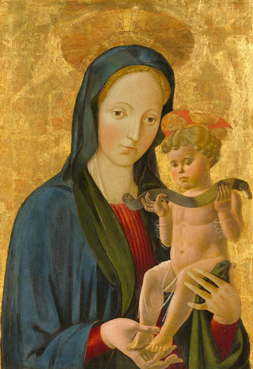 Madonna og barn av Paolo Uccello