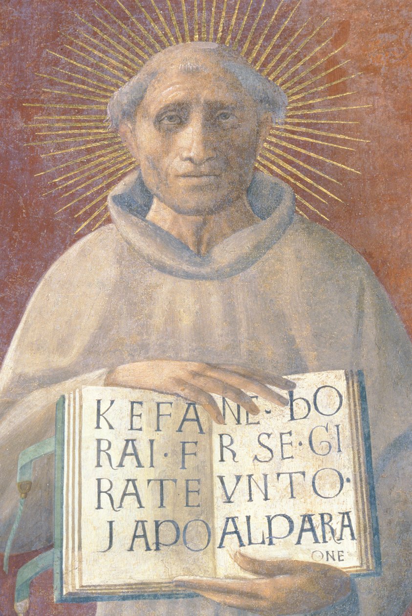 Den salige Jacopone da Todi av Paolo Uccello
