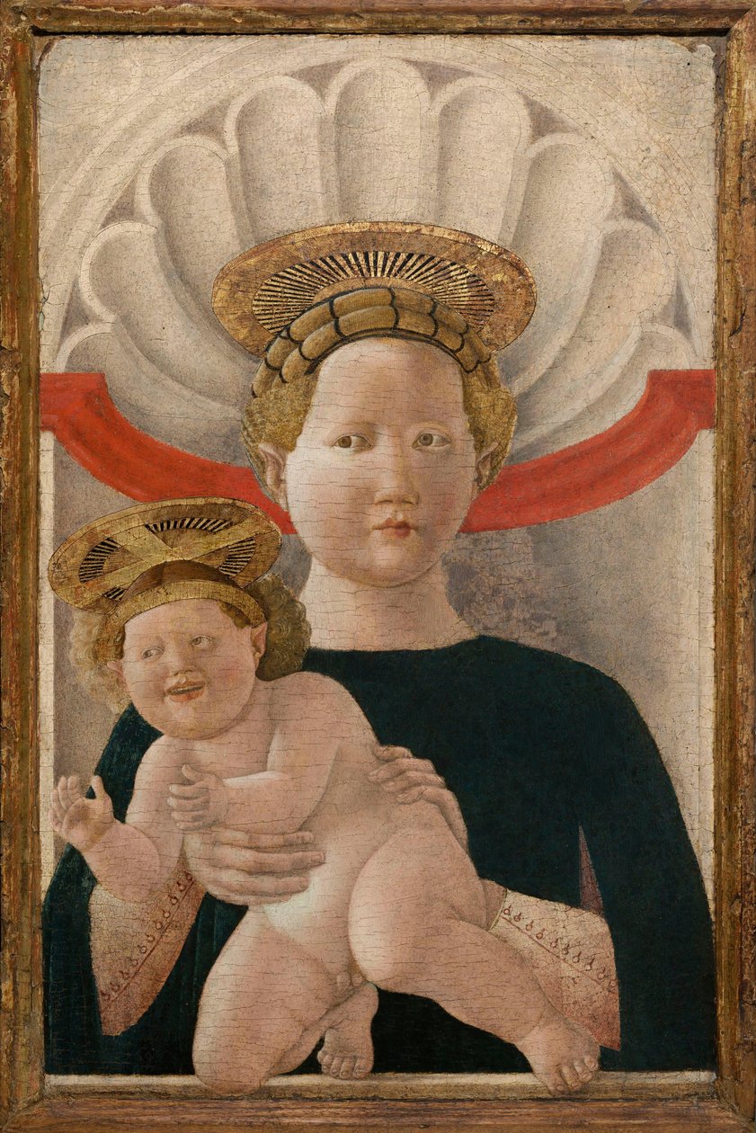 Jomfruen og barnet av Paolo Uccello