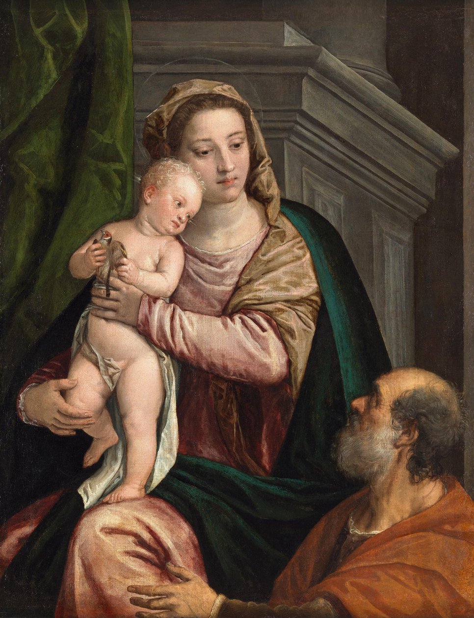 Den hellige familie av Paolo Veronese