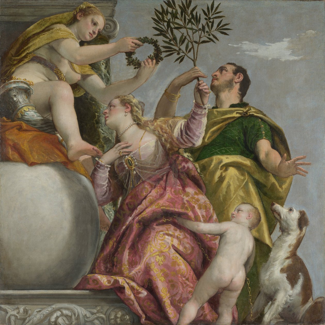 Happy Union fra: Four Allegories of Love, ca. 1575 av Paolo Veronese