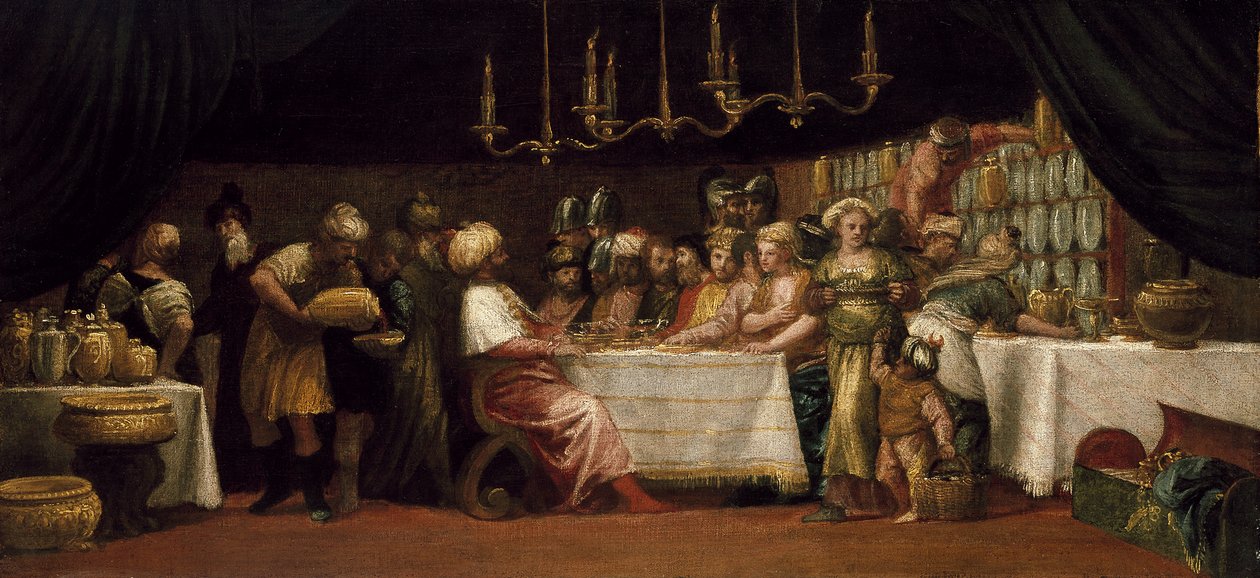 Judith festet av Holofernes av Paolo Veronese