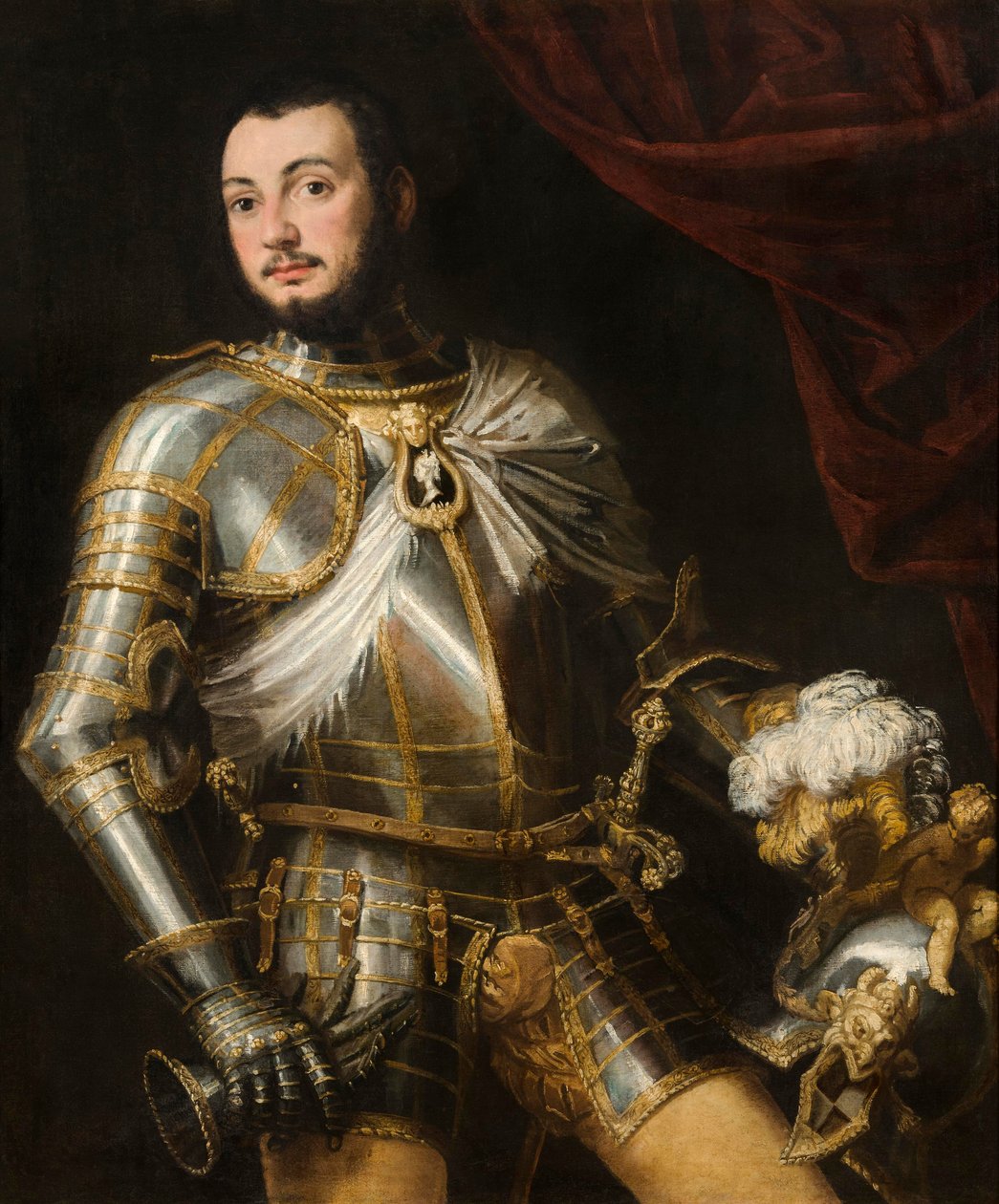 Portrett av grev Collaltino Collalto 1523-1569. av Paolo Veronese