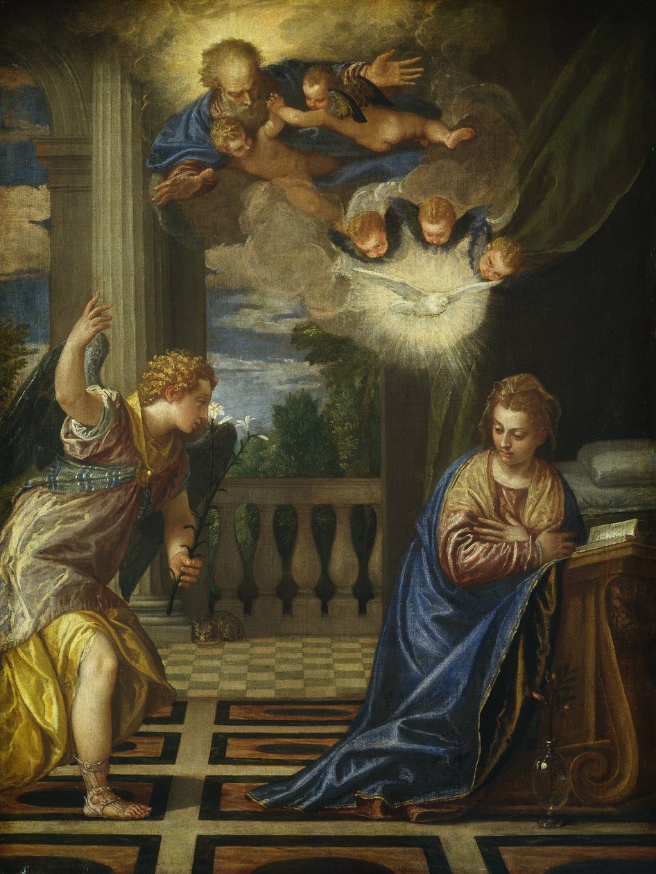 Bebudelsen, ca. 15831584 av Paolo Veronese