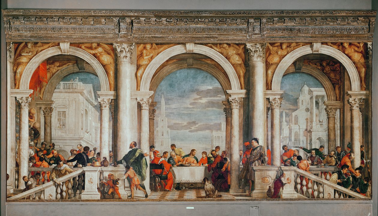 Festen i huset til Levi av Paolo Veronese