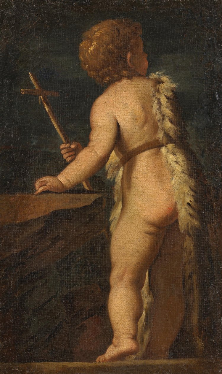 Der Heilige Johannes der Täufer als Kind av Paolo Veronese