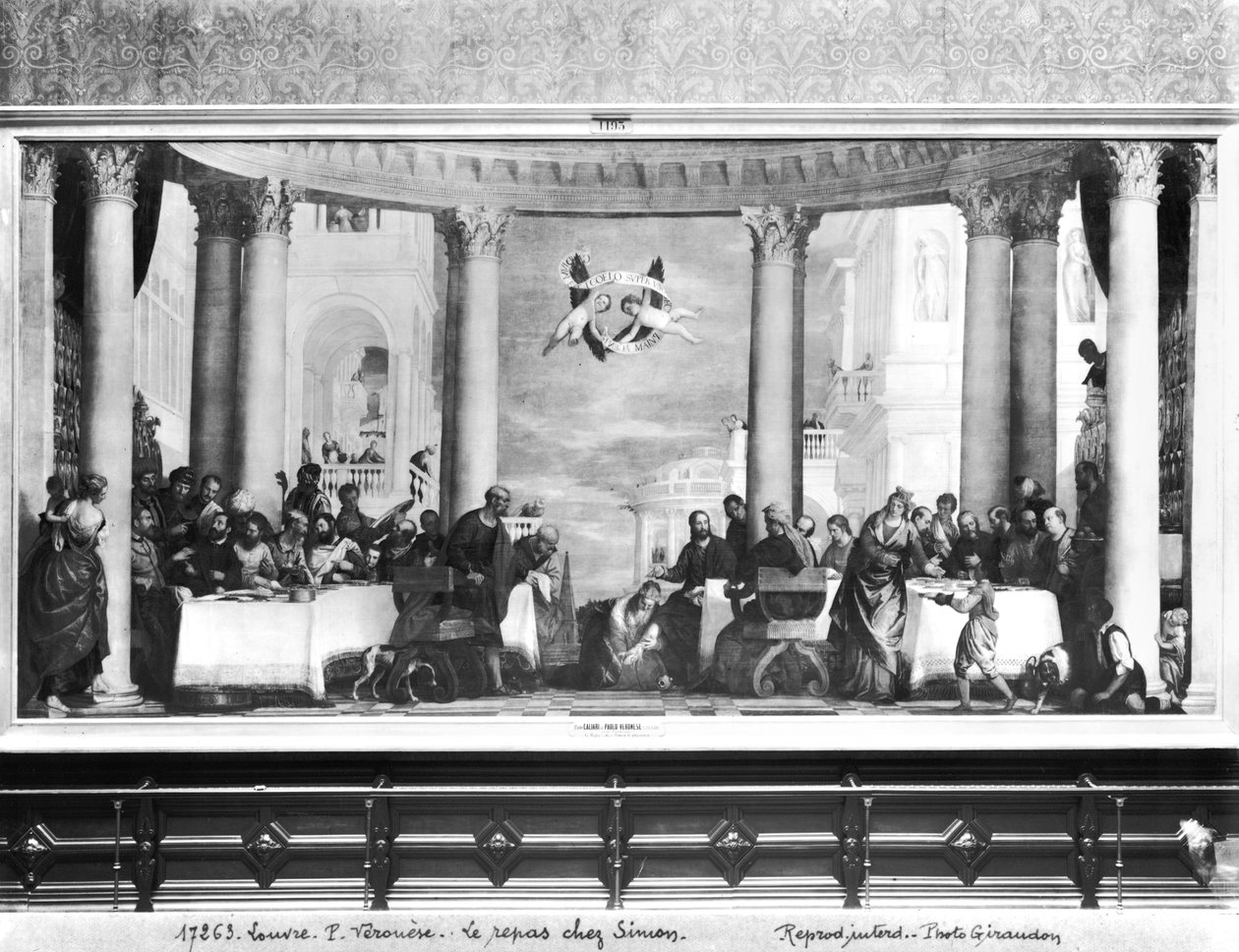Måltidet i huset til fariseeren Simon, 1570 av Paolo Veronese
