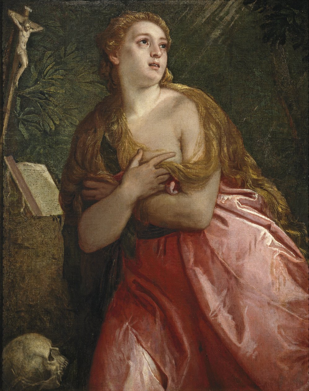 Den angrende Maria Magdalena, 1583 av Paolo Veronese