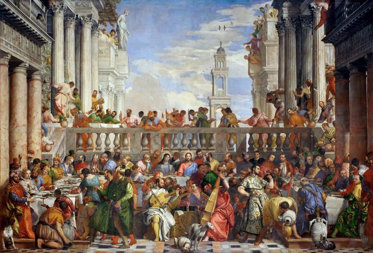 Bryllupet i Cana av Paolo Veronese