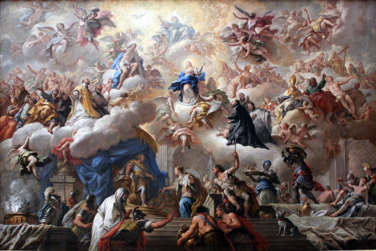 Immaculatas triumf av Paolo de Matteis
