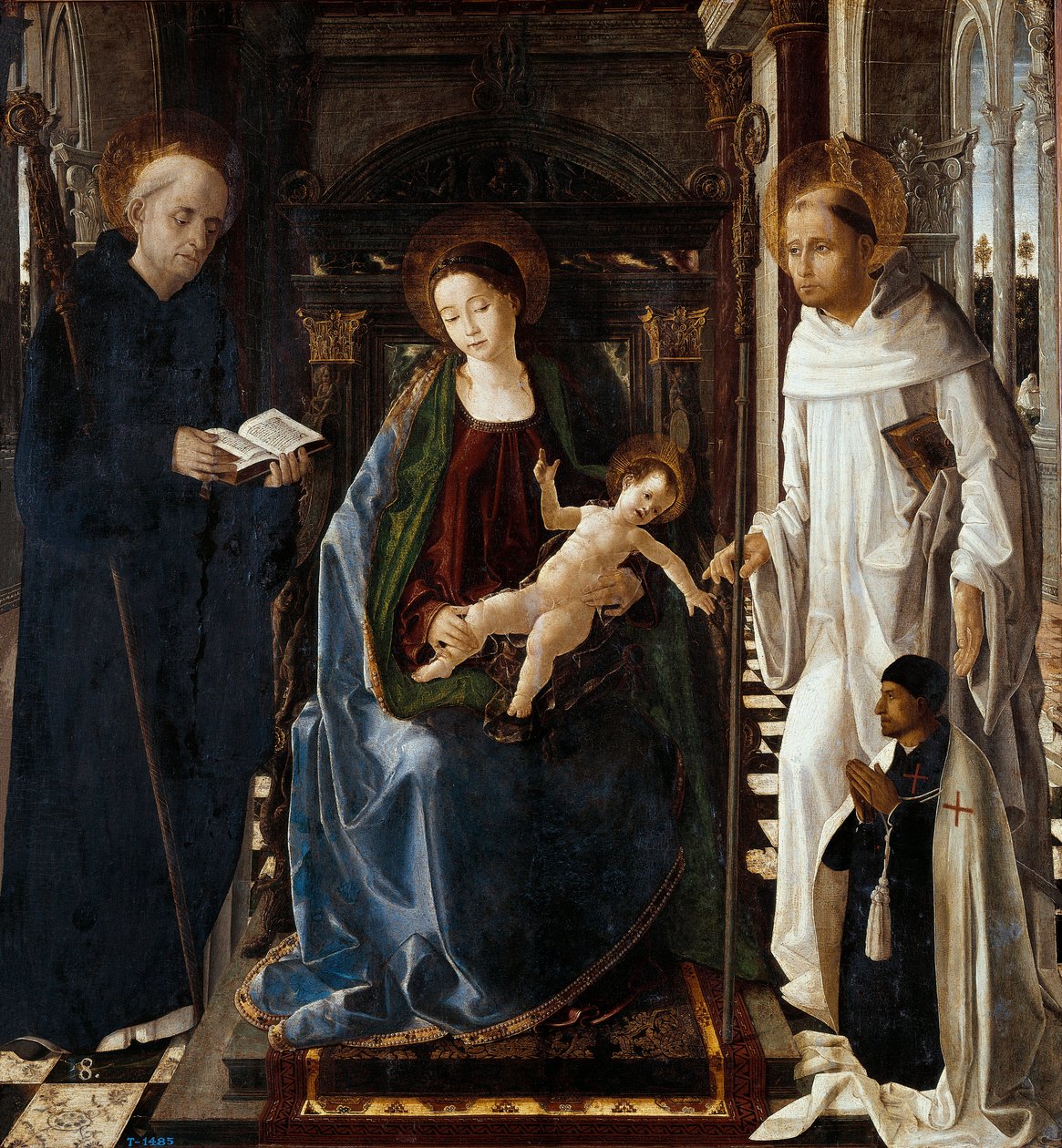 Jomfruen til ridderen av Montesa av Paolo de San Leocadio