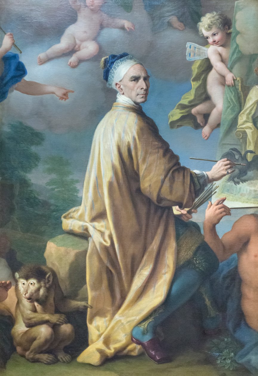 Selvportrett, post 1714, Paolo de Matteis (olje på lerret) av Paolo di Matteis