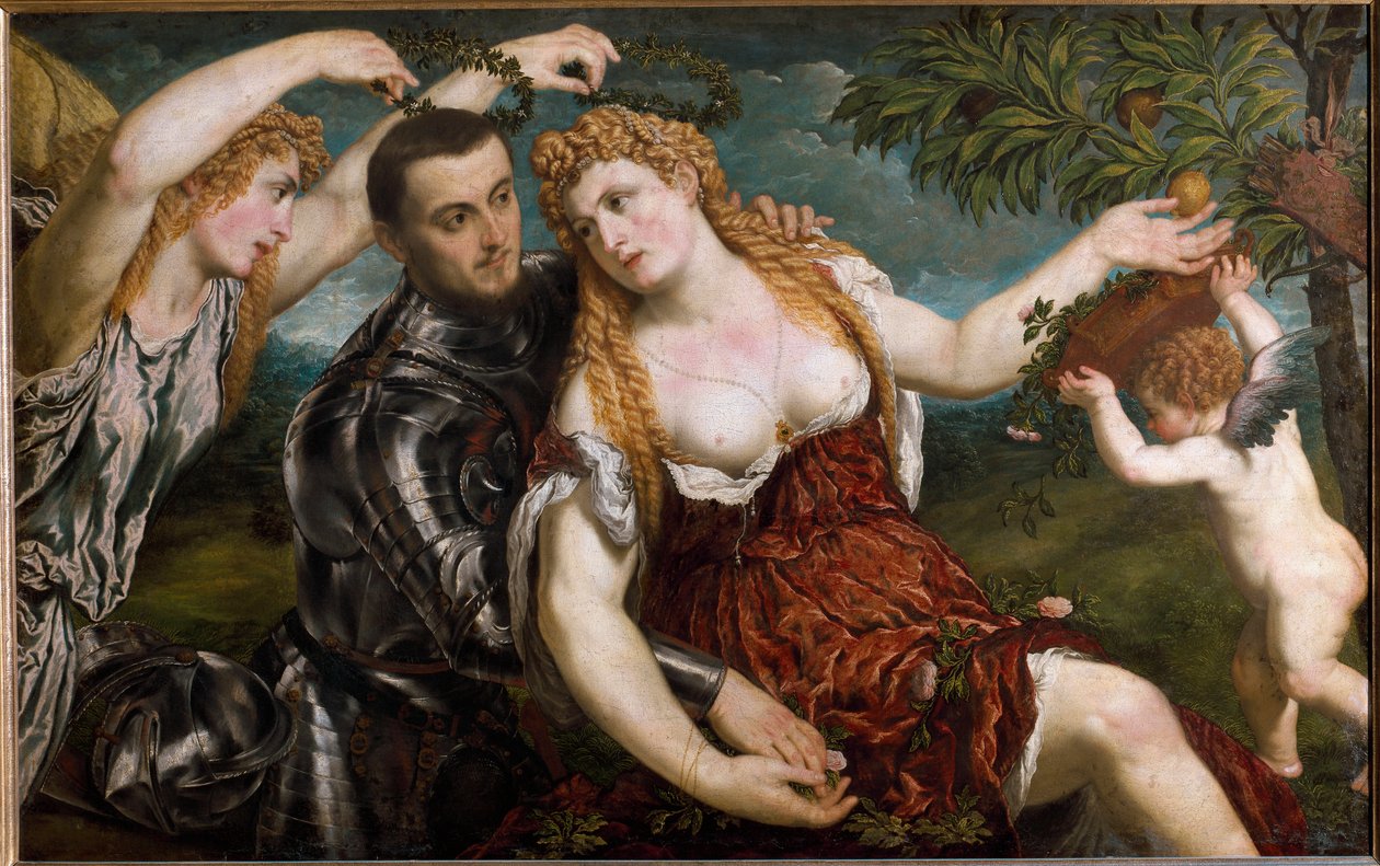 Allegory of Victoire (maleri av Paris Bordone