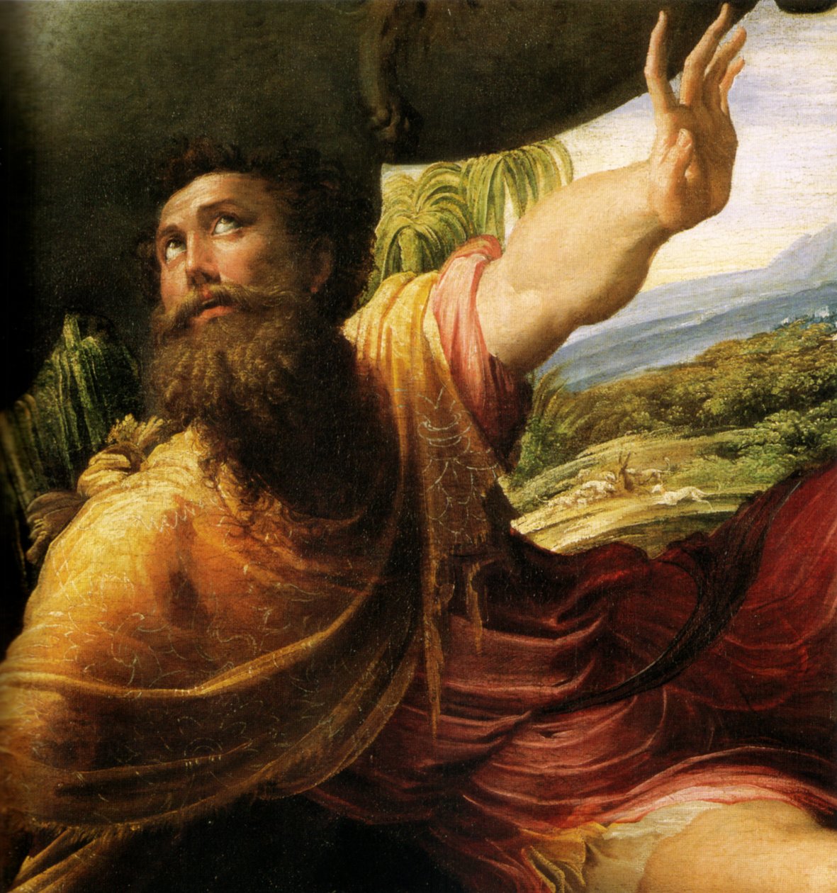 konvertering av saint paul av Parmigianino