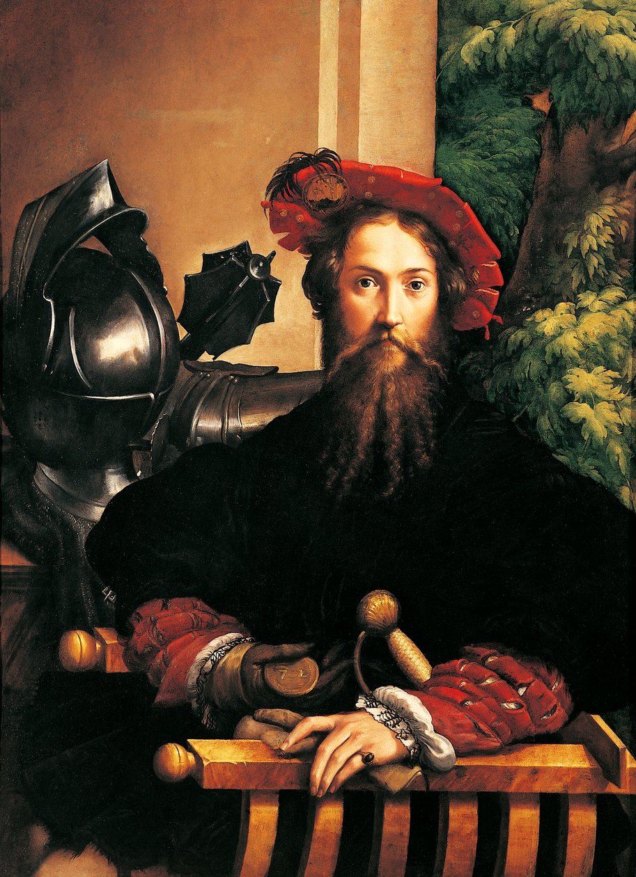 Portrett av Galeazzo Sanvitale av Parmigianino